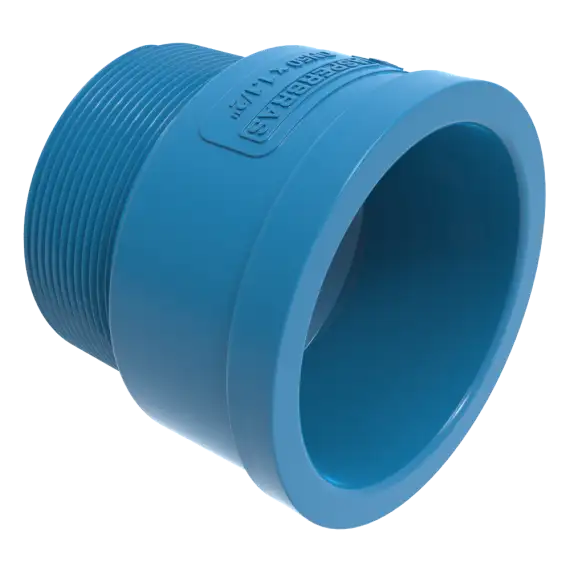 Adaptador PVC Irrigação DN50 × 1.1/2" RE Asperbras
