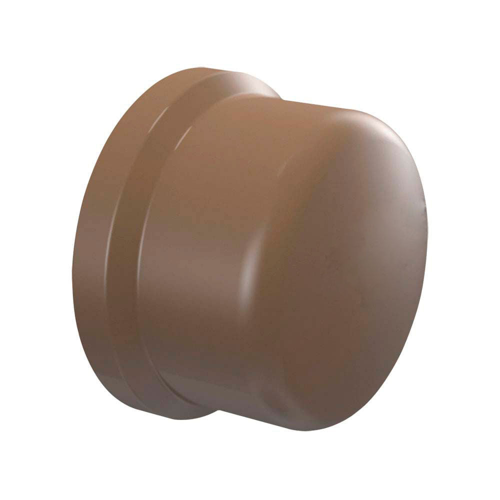 Cap Soldável 20mm PVC Marrom — Predial