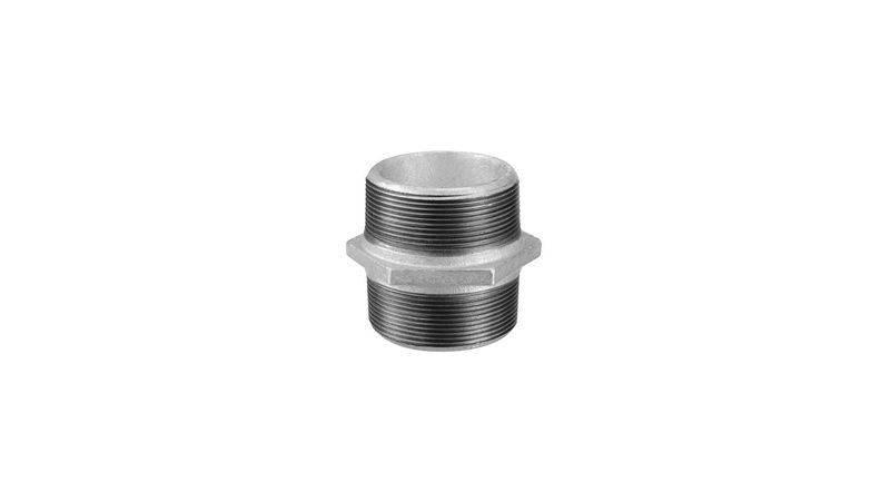 Niple Galvanizado 1" Tupy — Conector Curto Roscável