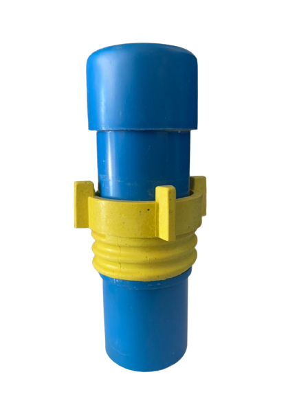 Cap Macho ER 2" PVC Viqua — Fechamento de Linha Engate Roscável Irrigação