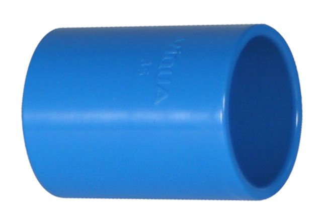 Luva Soldável BB PN80 75mm PVC Azul — Viqua