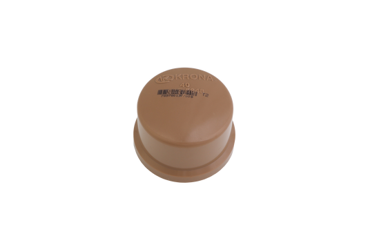 Cap Soldável 25mm PVC Azul Agro Krona — Irrigação