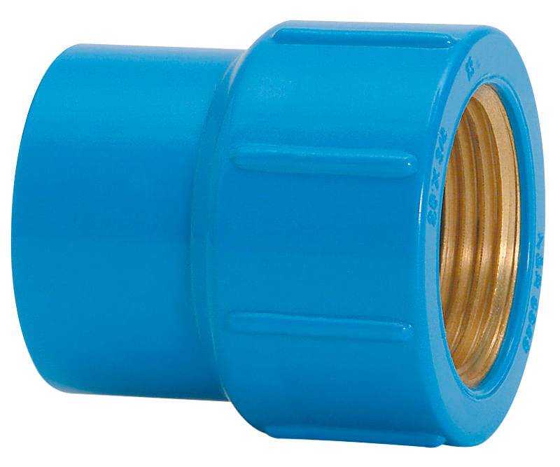 Luva Soldável c/ Rosca 25mm × 3/4" Asperbras — Irrigação