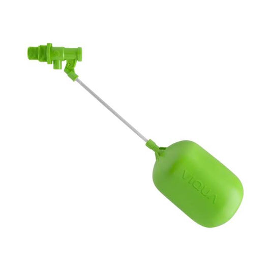 Torneira Boia 1/2" e 3/4" Vazão Parcial Verde Viqua — Controle de Nível para Caixa D'Água