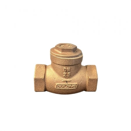 Válvula de Retenção Horizontal 1" Bronze — Check Valve para Bomba Submersa