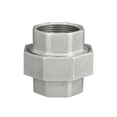 União c/ Assento Cônico Bronze 2" Galv. — Tupy