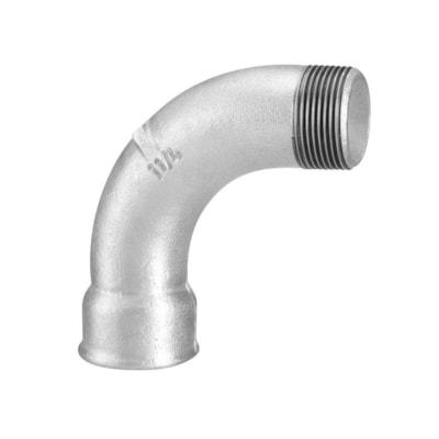 Curva Galvanizada 90° 1.1/4" Tupy — Cabeçote e Hidráulica