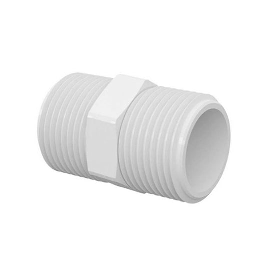 Niple Simples 1" Branco DEAVG