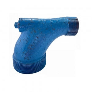 Curva de Registro FF 1.1/2"→1.1/4" Galvanizada Tupy — Cabeçote de Poço com Redução