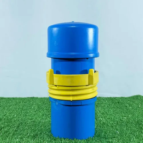 Cap Macho ER 2" PVC Viqua — Fechamento de Linha Engate Roscável Irrigação