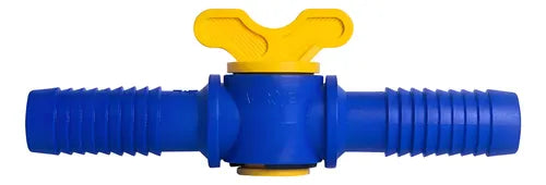 Registro de União 3/4" com Grapa Agrojet — Controle de Fluxo em Mangueira PE