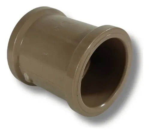 Luva Soldável 20mm PVC Marrom — Predial