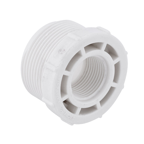 Bucha Redução Curta 3/4"×1/2" PVC Marrom