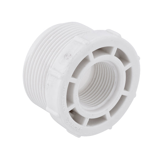 Bucha Redução Curta 3/4"×1/2" PVC Marrom
