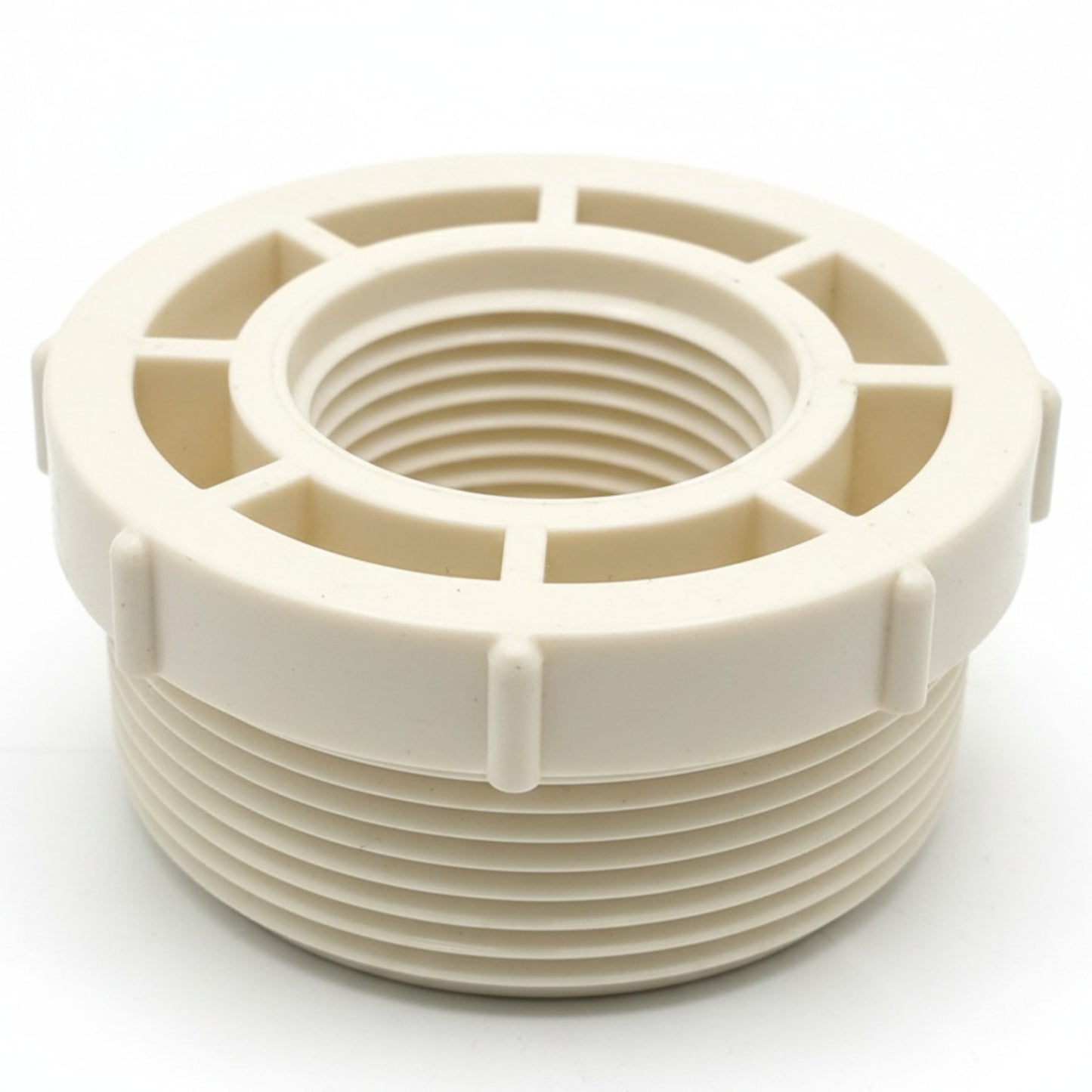 Bucha Redução Roscável 2"×1" PVC Marrom
