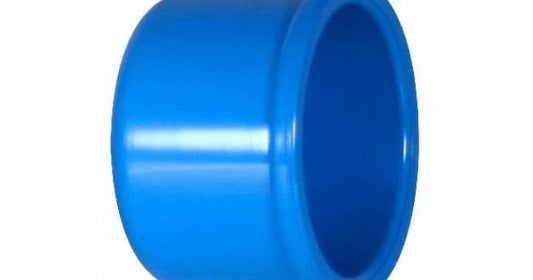 Cap Soldável 50mm PVC Azul Irrigação — Viqua