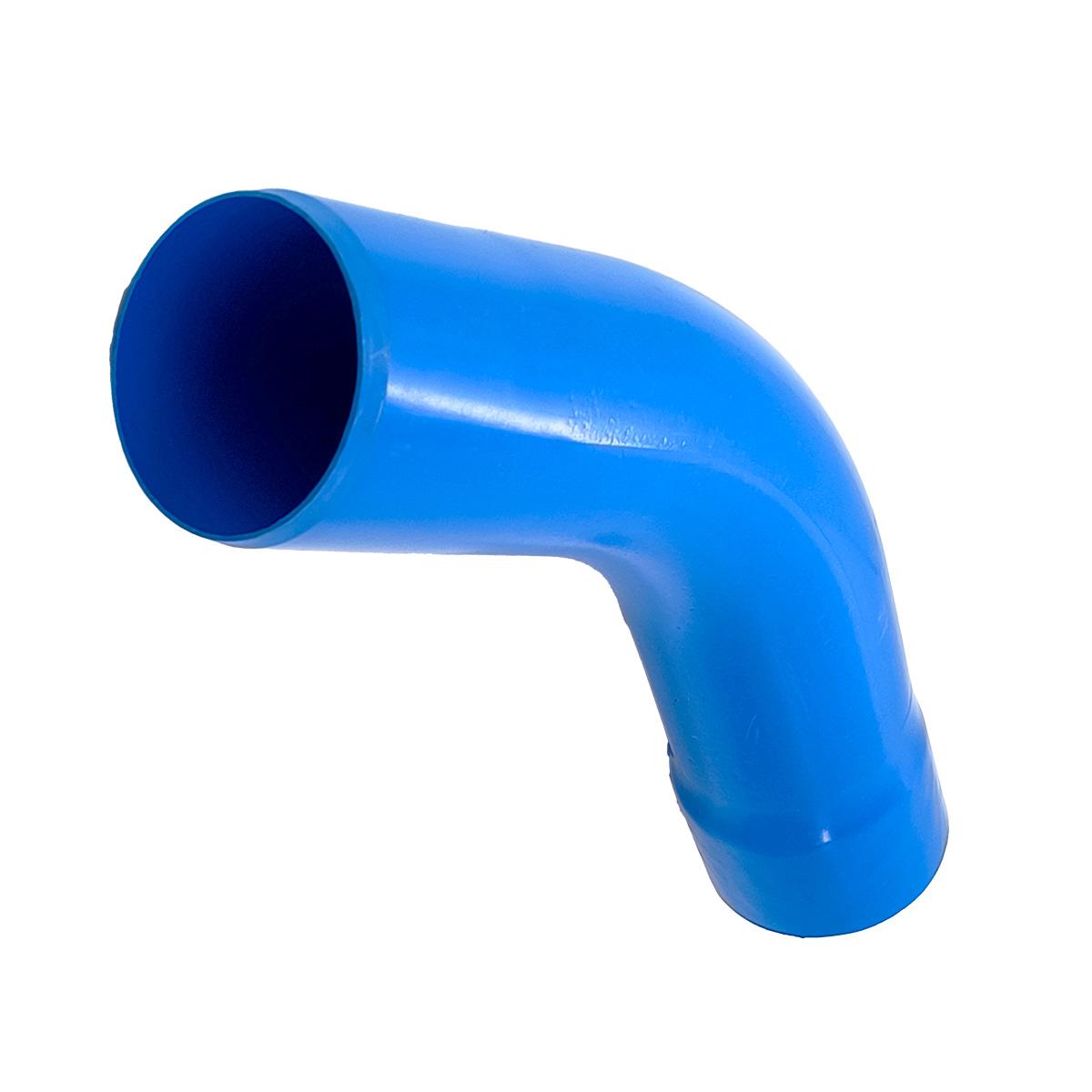 Curva 45° Soldável PN80 PB 75mm PVC Azul Viqua — Irrigação