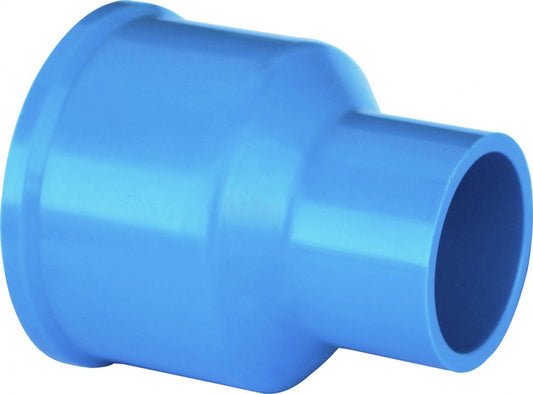 Luva de Redução Soldável BB PN80 100×50mm PVC Azul — Viqua