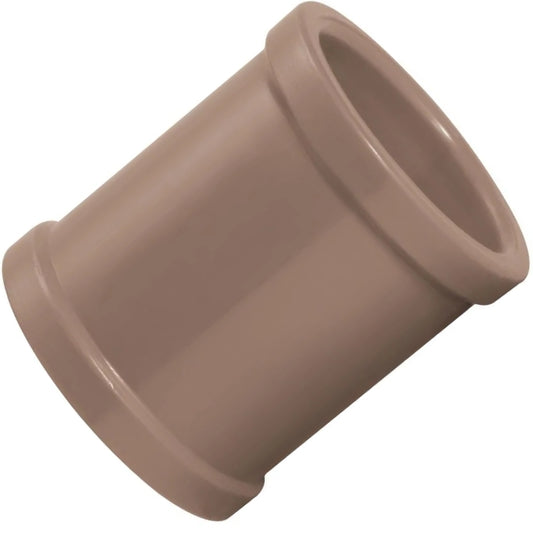 Luva Soldável 25mm PVC Marrom — Predial