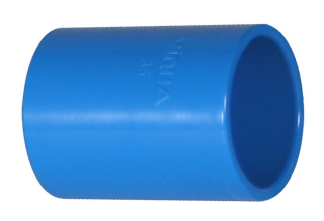 Luva Soldável BB PN80 100mm PVC Azul — Viqua