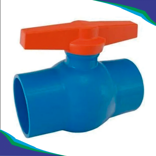 Registro de Esfera Soldável 100mm PVC Azul — Viqua